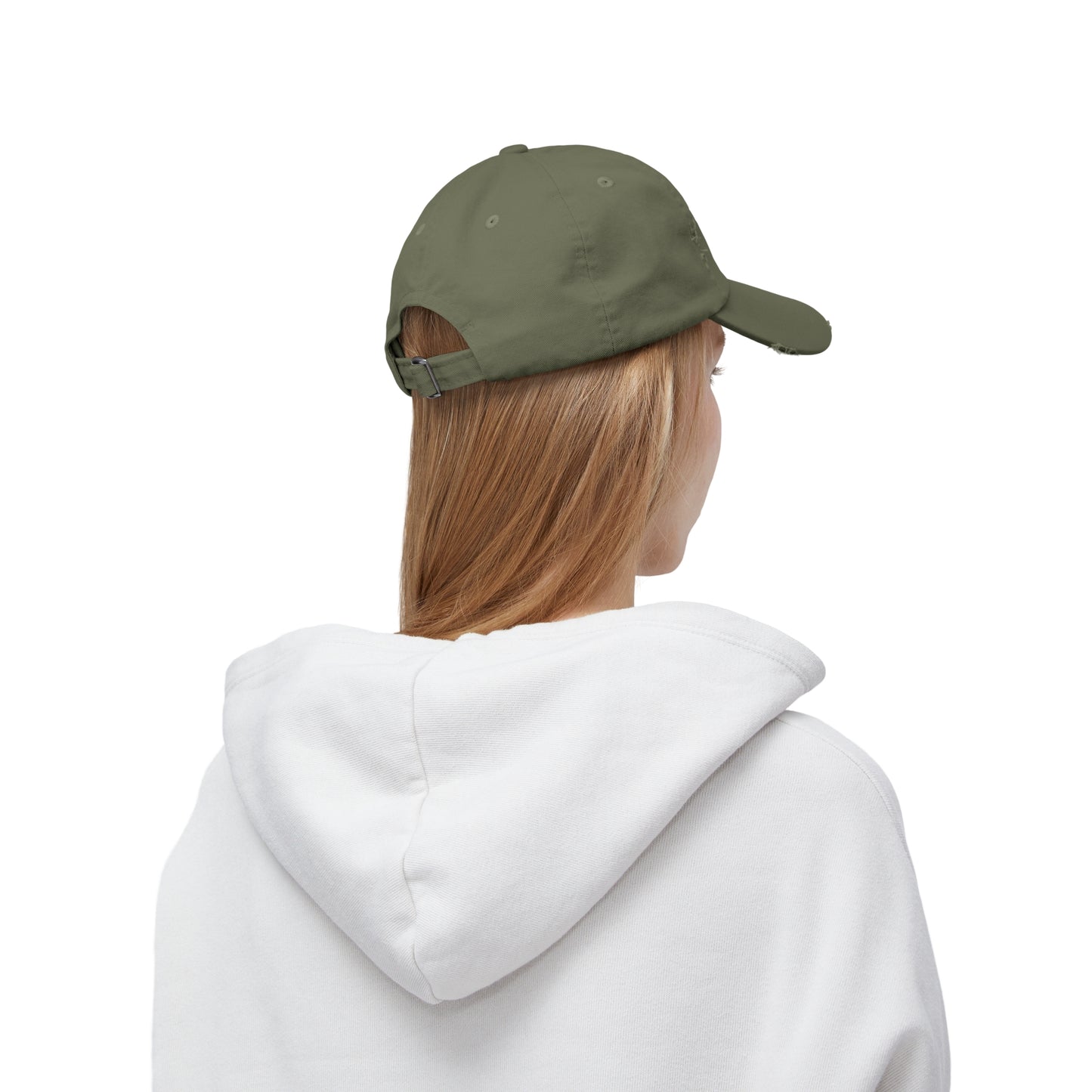 Wanderin WI Distressed Cap