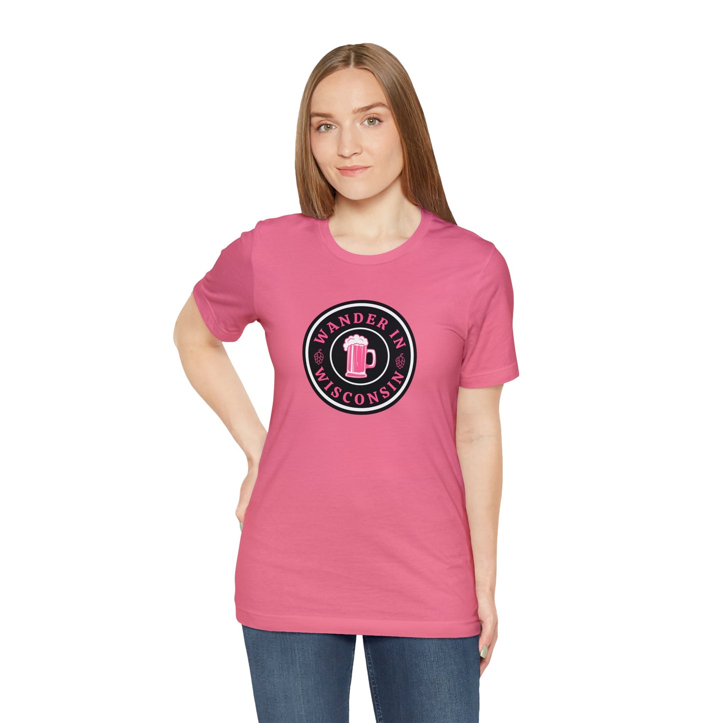 Limited edition Pretty in Pink Unisex Jersey Short Sleeve Tee