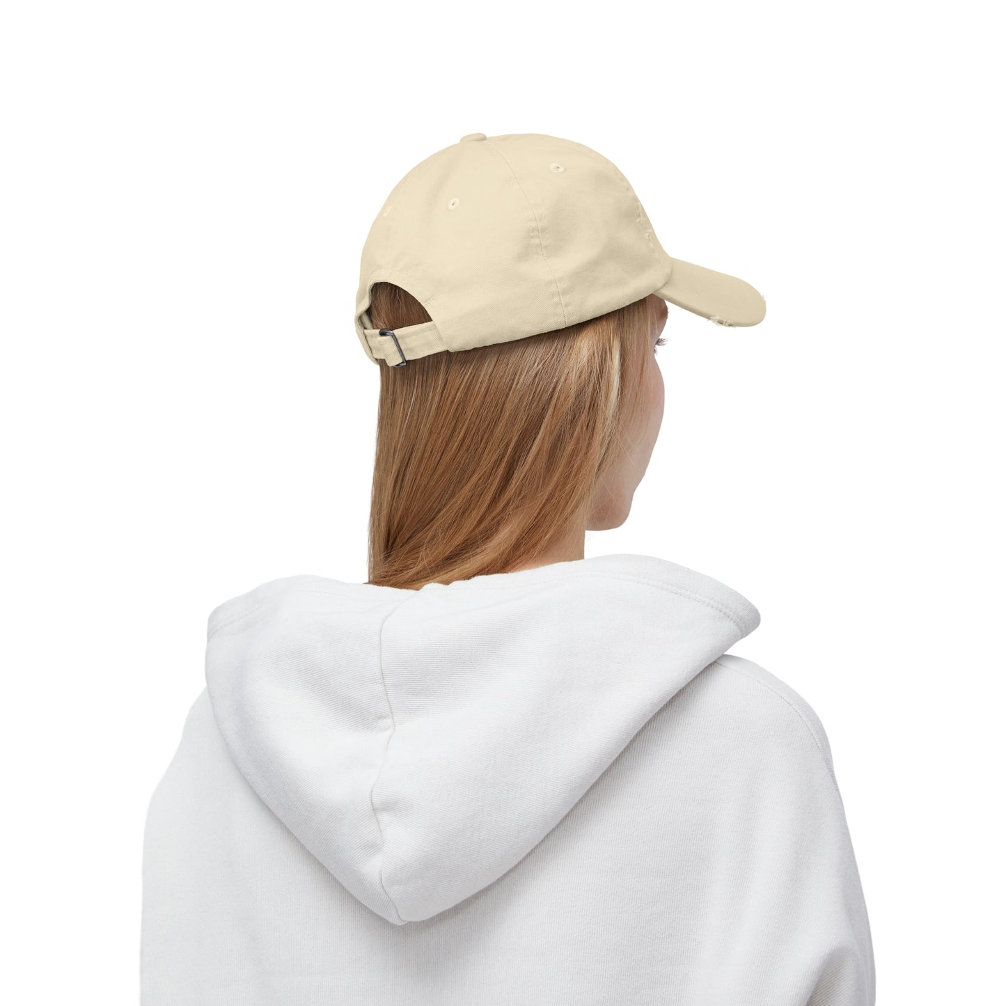 Wanderin WI Distressed Cap