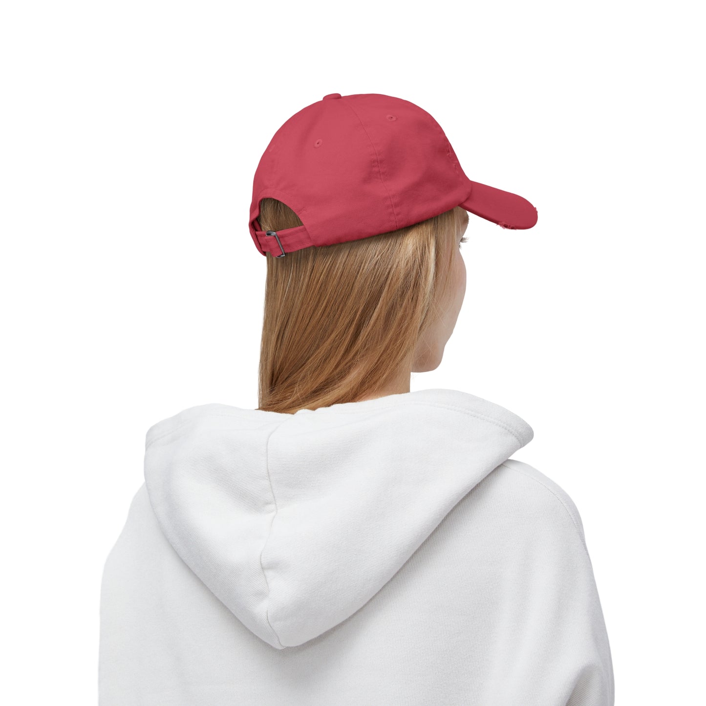 Wanderin WI Distressed Cap
