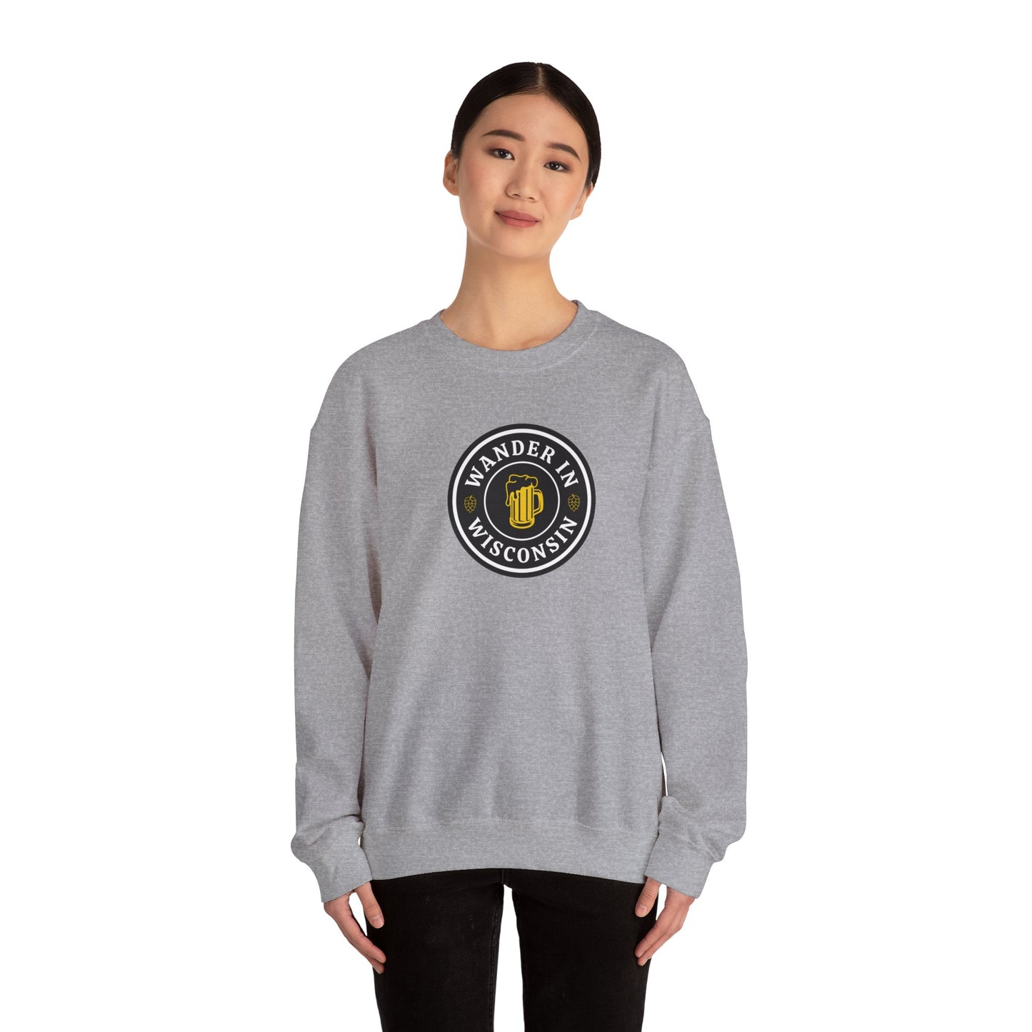 "Wander In Wisconsin" Crewneck Sweatshirt
