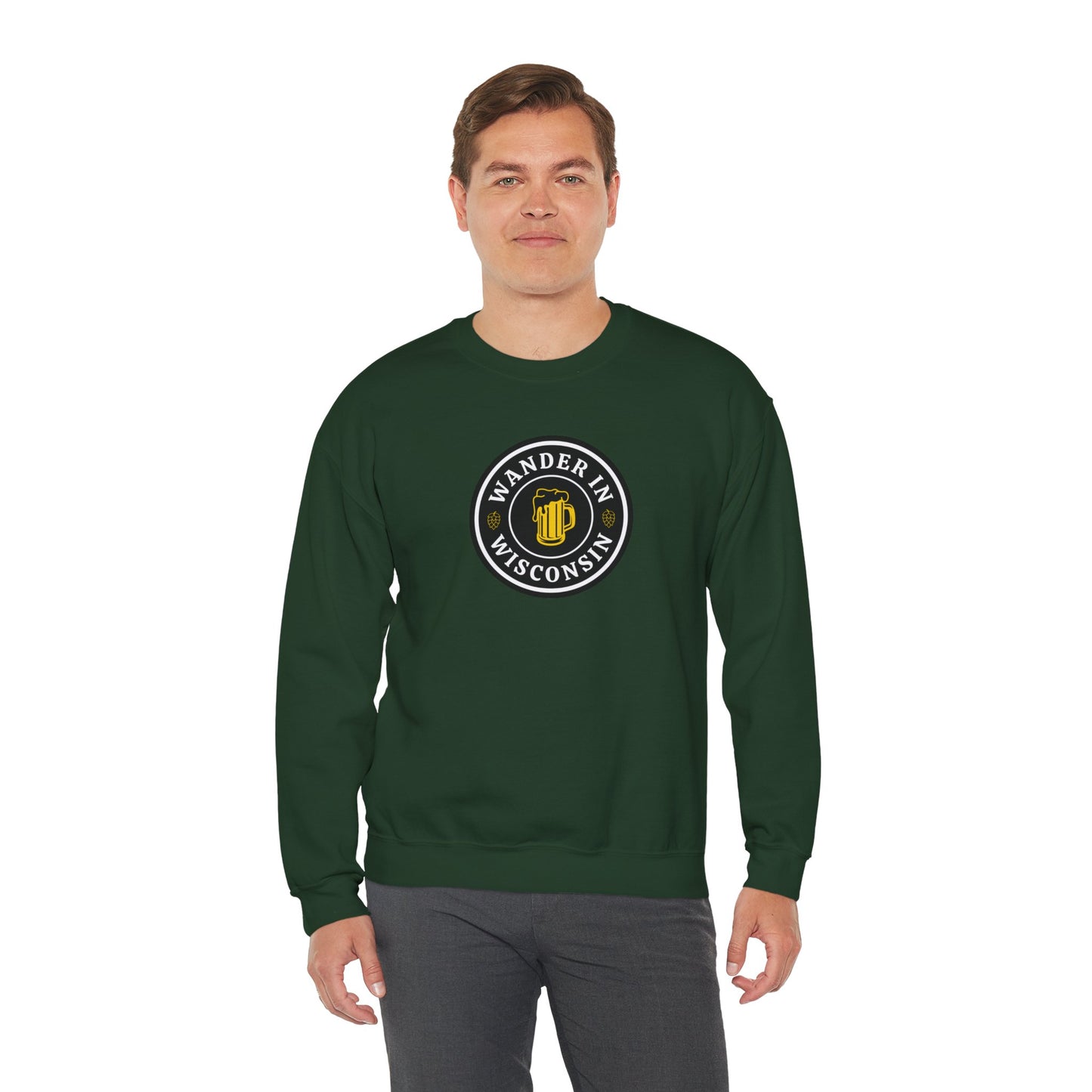 "Wander In Wisconsin" Crewneck Sweatshirt