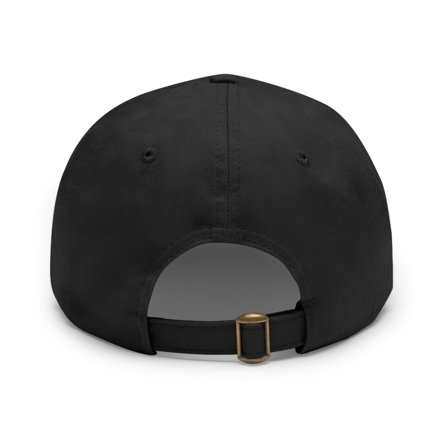 Wanderin Dad Hat with Leather Patch (Round)