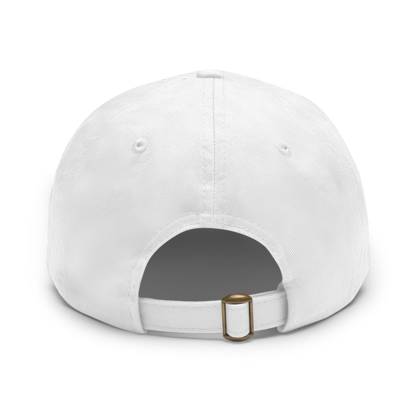 Wanderin Dad Hat with Leather Patch (Round)