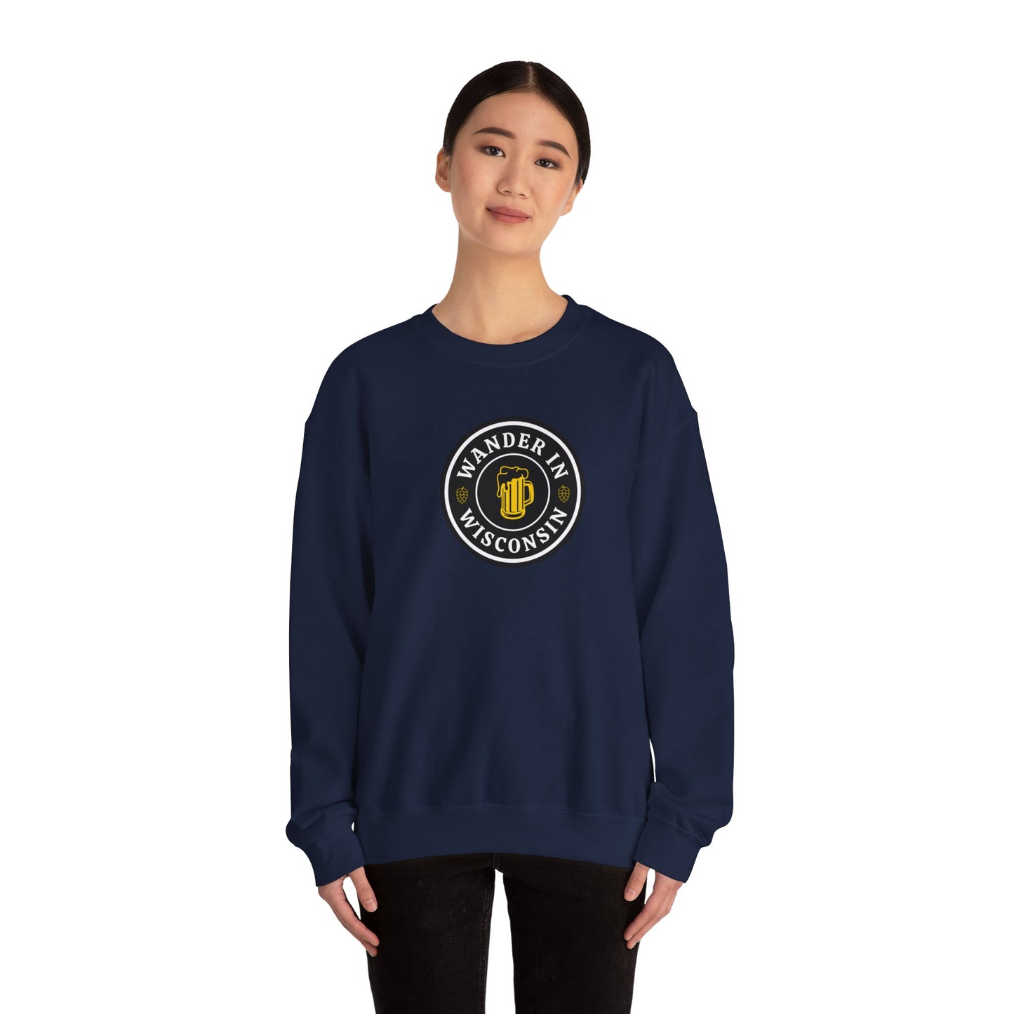 "Wander In Wisconsin" Crewneck Sweatshirt