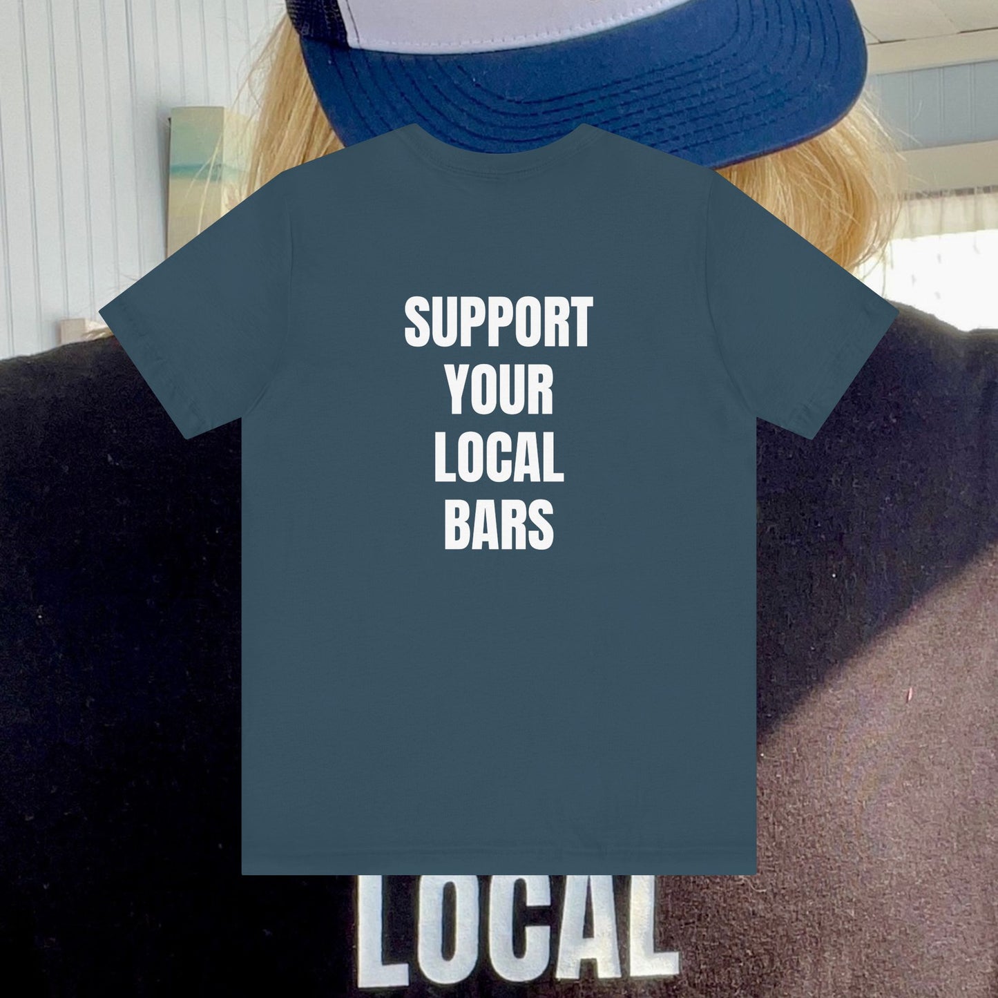 Limited Ed. Support Your Local Bars Small Logo XS-5X