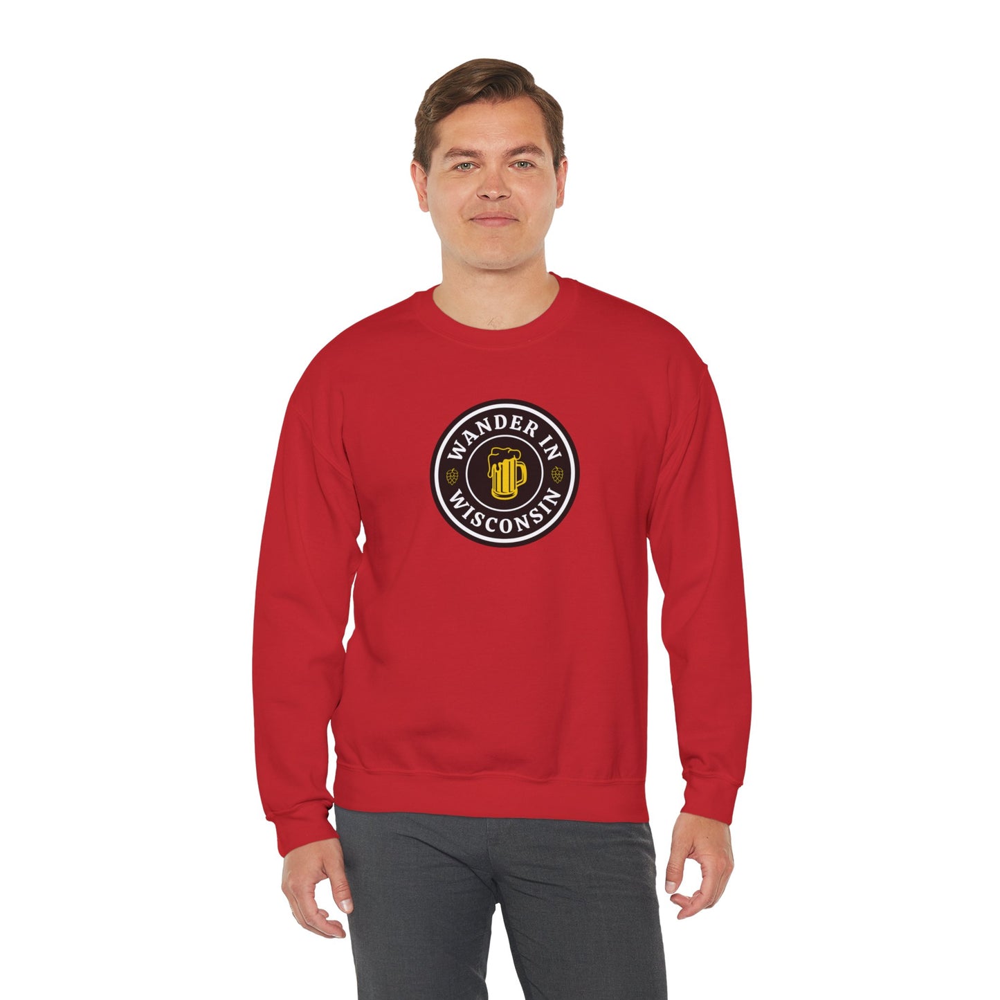 "Wander In Wisconsin" Crewneck Sweatshirt
