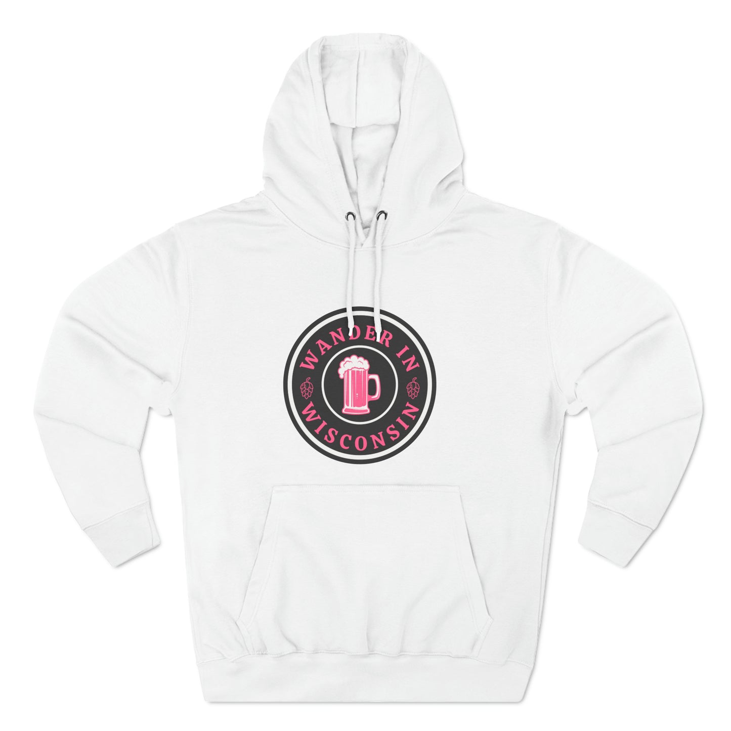 *Limited edition* Wander in WI Fleece Hoodie