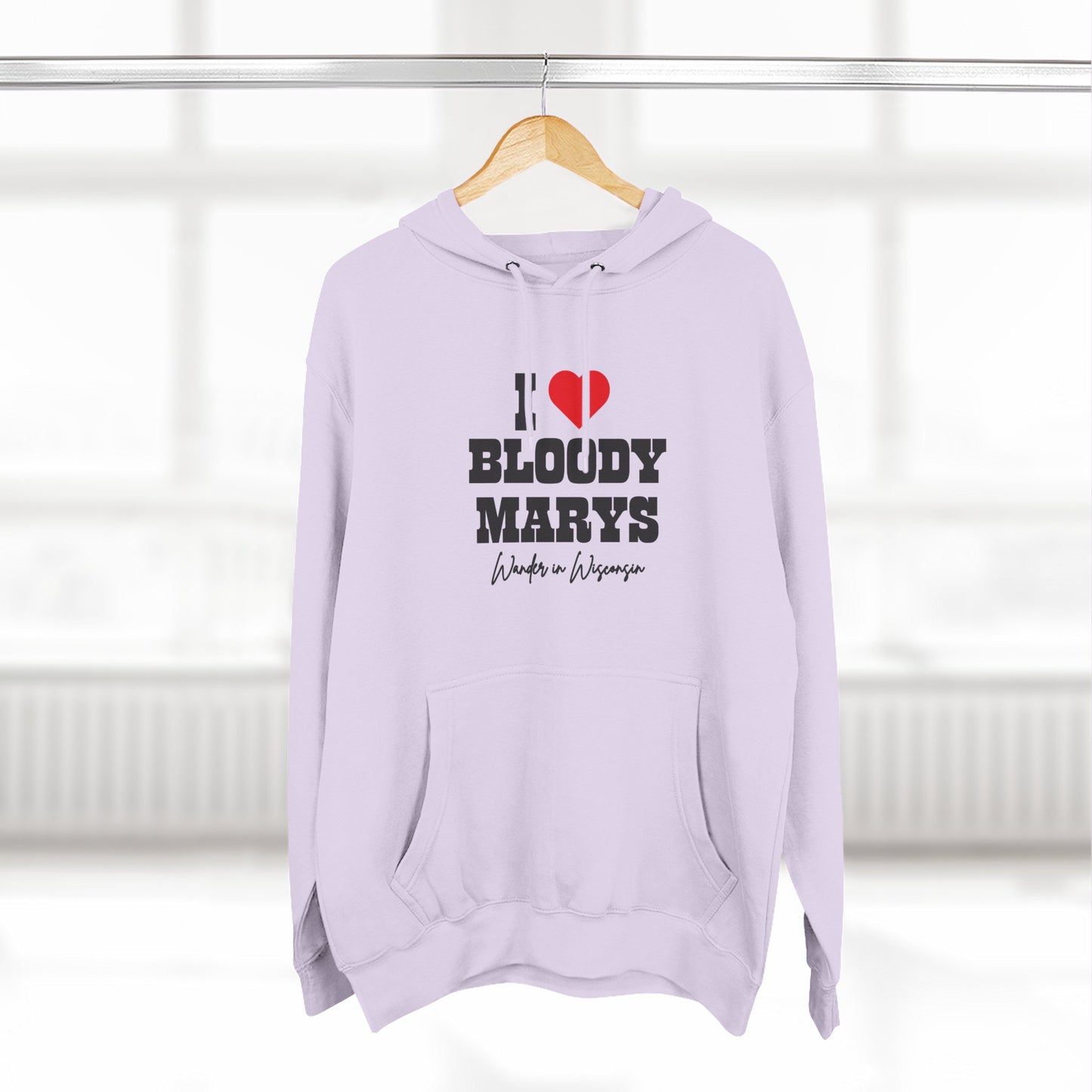 (White)"I Bloody Mary's" - Hoodie Limited Ed.