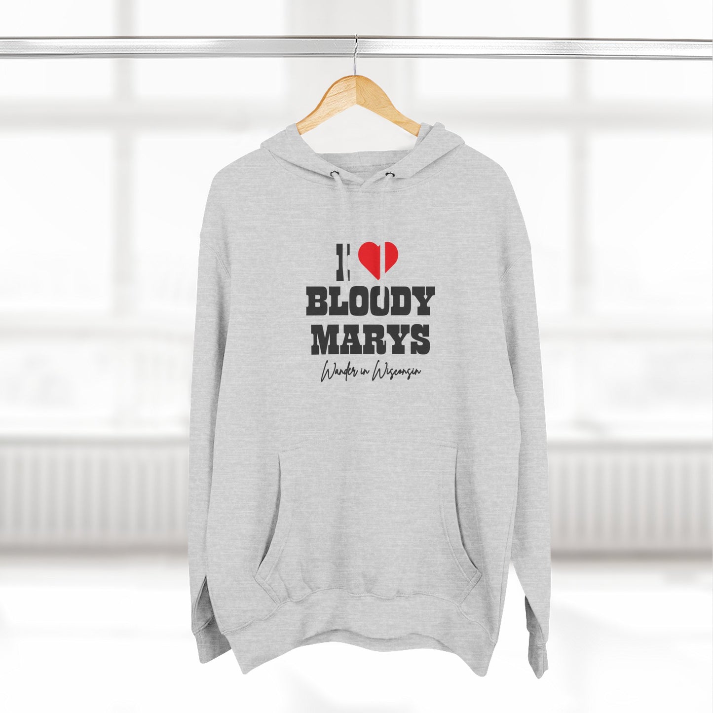 (White)"I Bloody Mary's" - Hoodie Limited Ed.