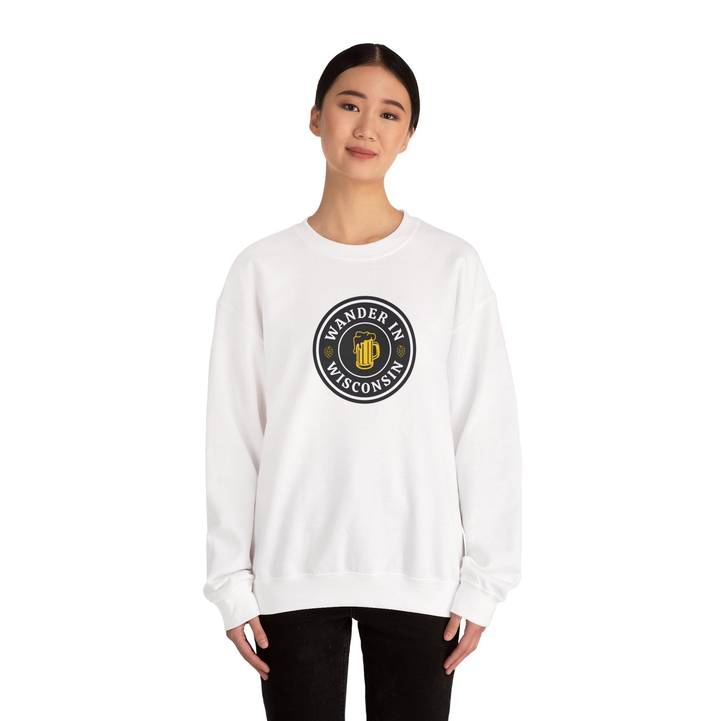 "Wander In Wisconsin" Crewneck Sweatshirt