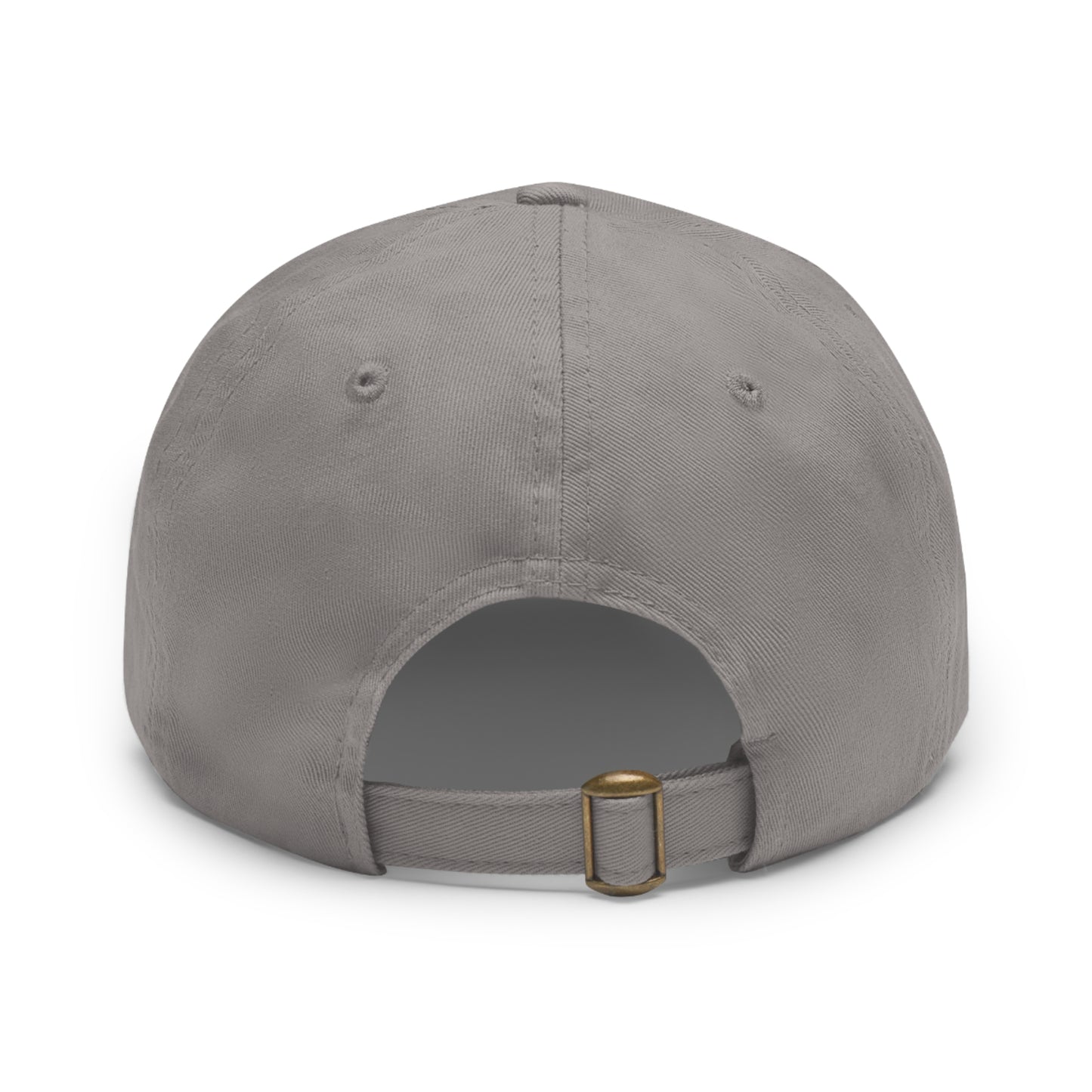 Wanderin Dad Hat with Leather Patch (Round)