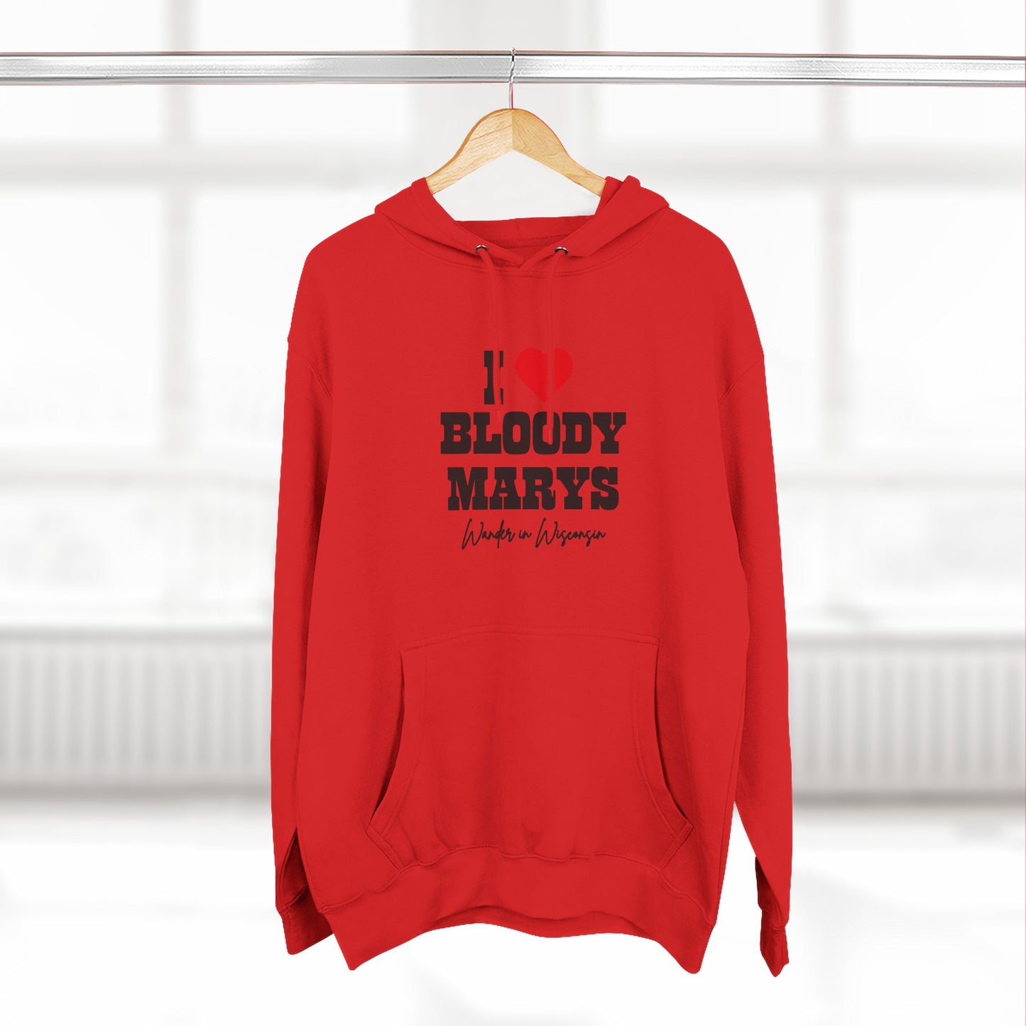 (White)"I Bloody Mary's" - Hoodie Limited Ed.