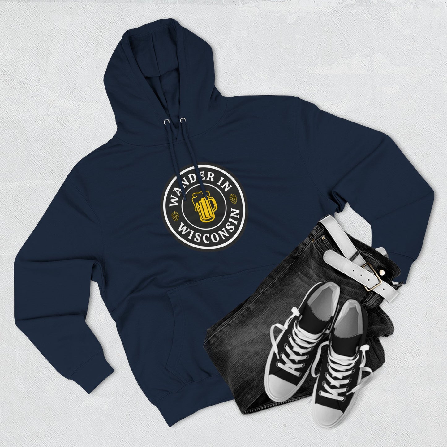 Wander in Wisconsin Hoodie (XS-3X)