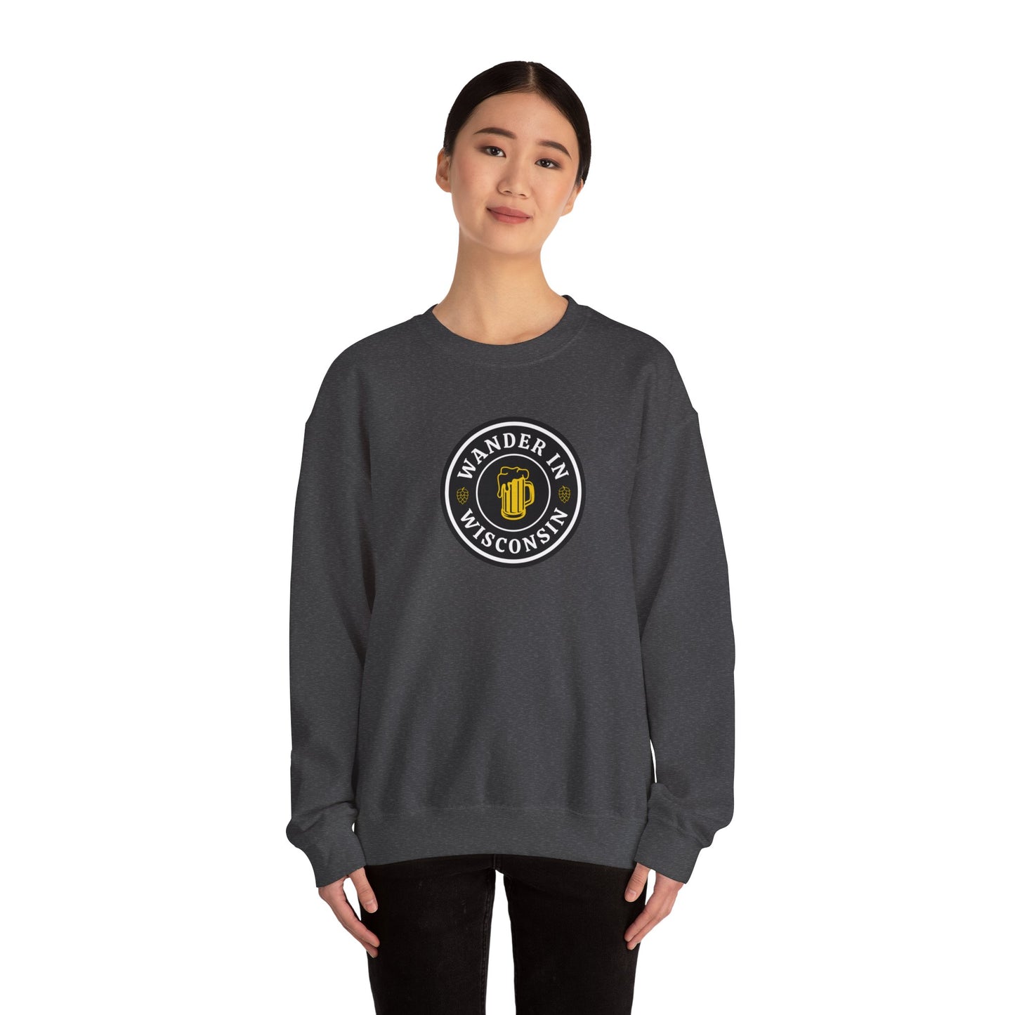"Wander In Wisconsin" Crewneck Sweatshirt