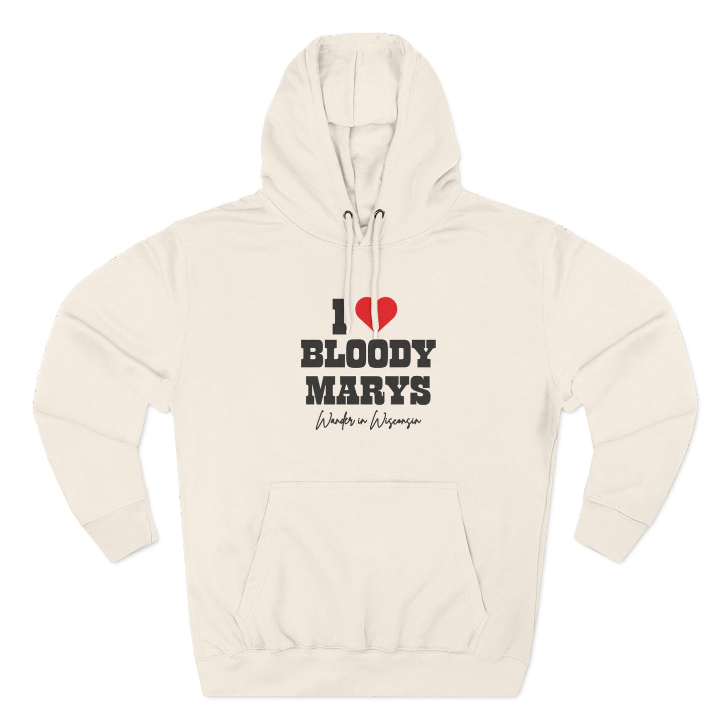 (White)"I Bloody Mary's" - Hoodie Limited Ed.