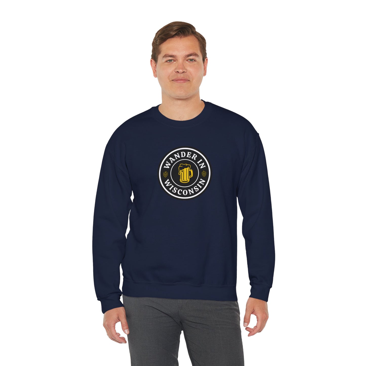 "Wander In Wisconsin" Crewneck Sweatshirt