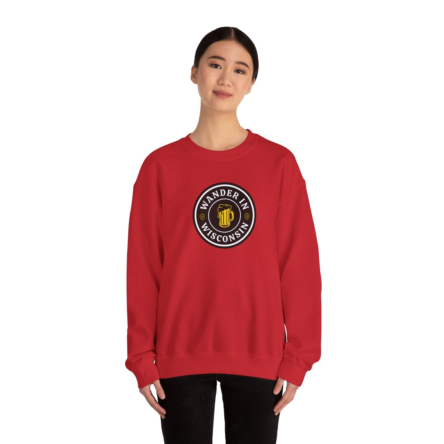 "Wander In Wisconsin" Crewneck Sweatshirt