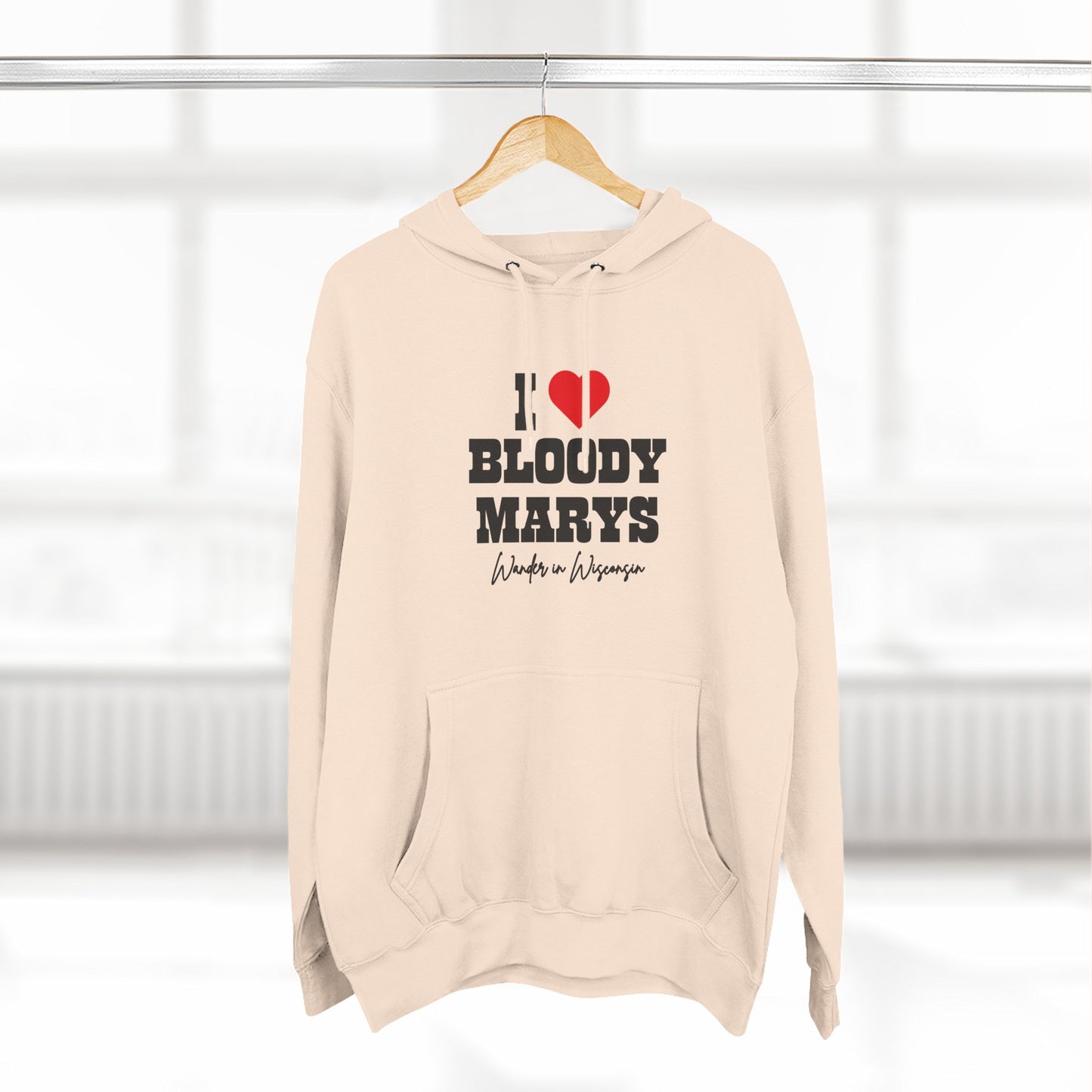 (White)"I Bloody Mary's" - Hoodie Limited Ed.