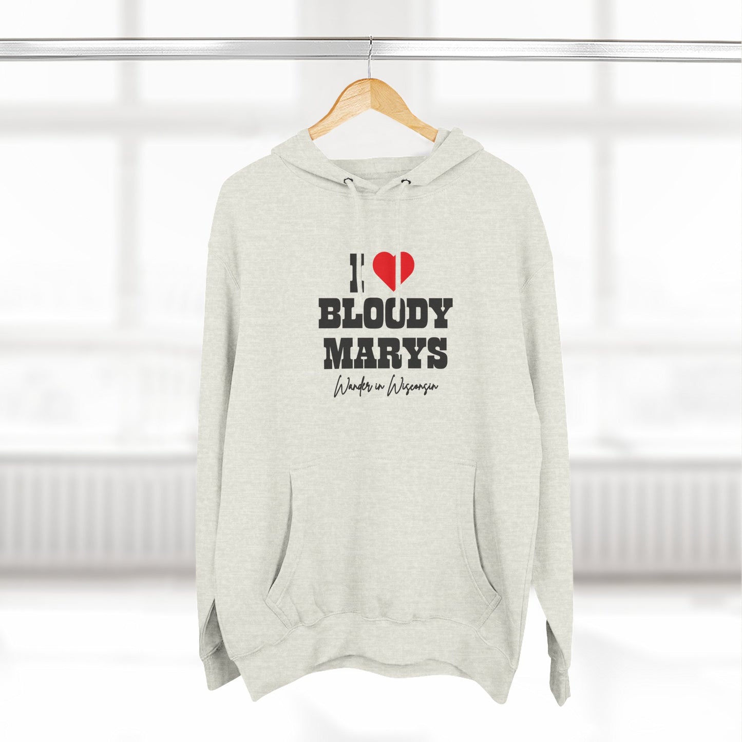 (White)"I Bloody Mary's" - Hoodie Limited Ed.