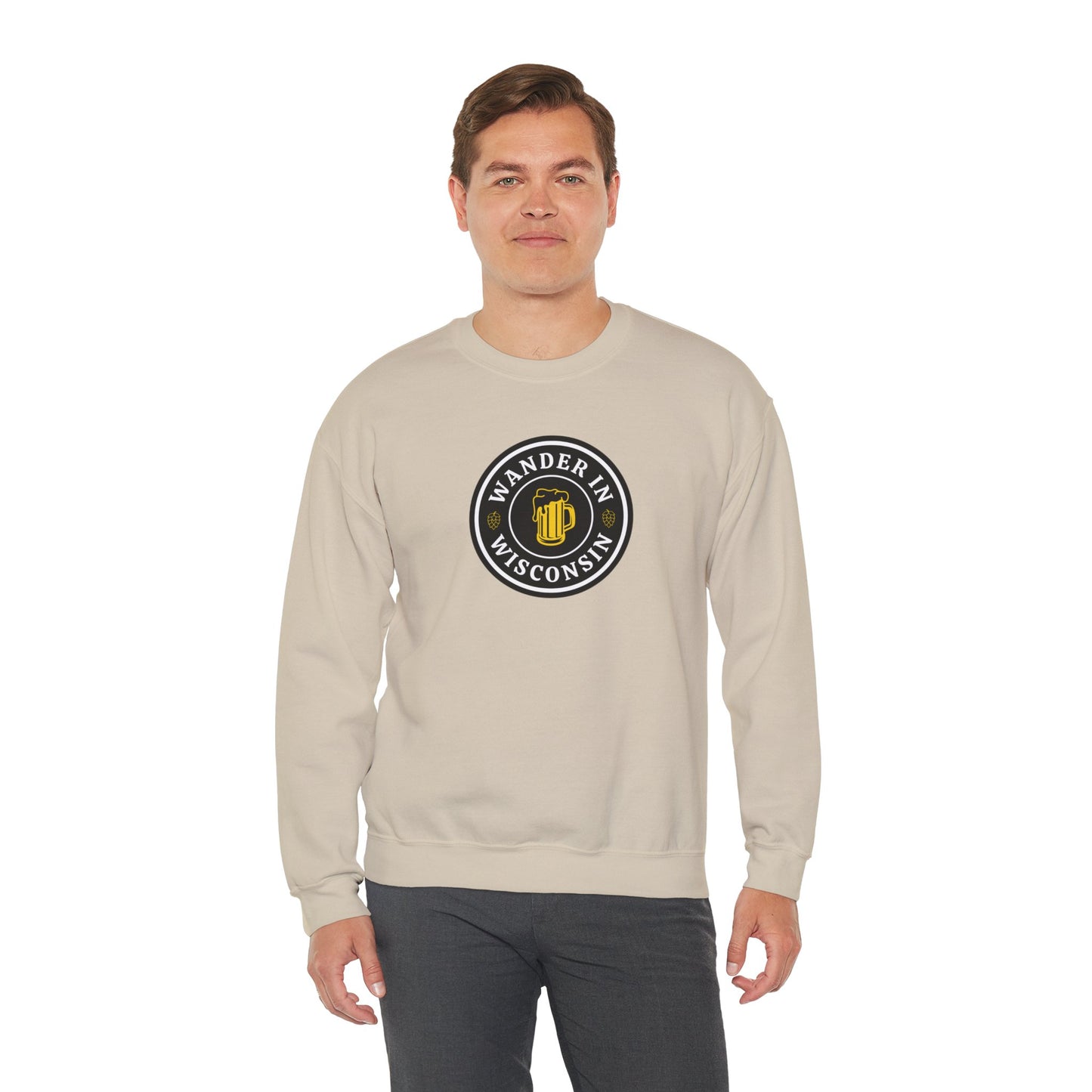 "Wander In Wisconsin" Crewneck Sweatshirt