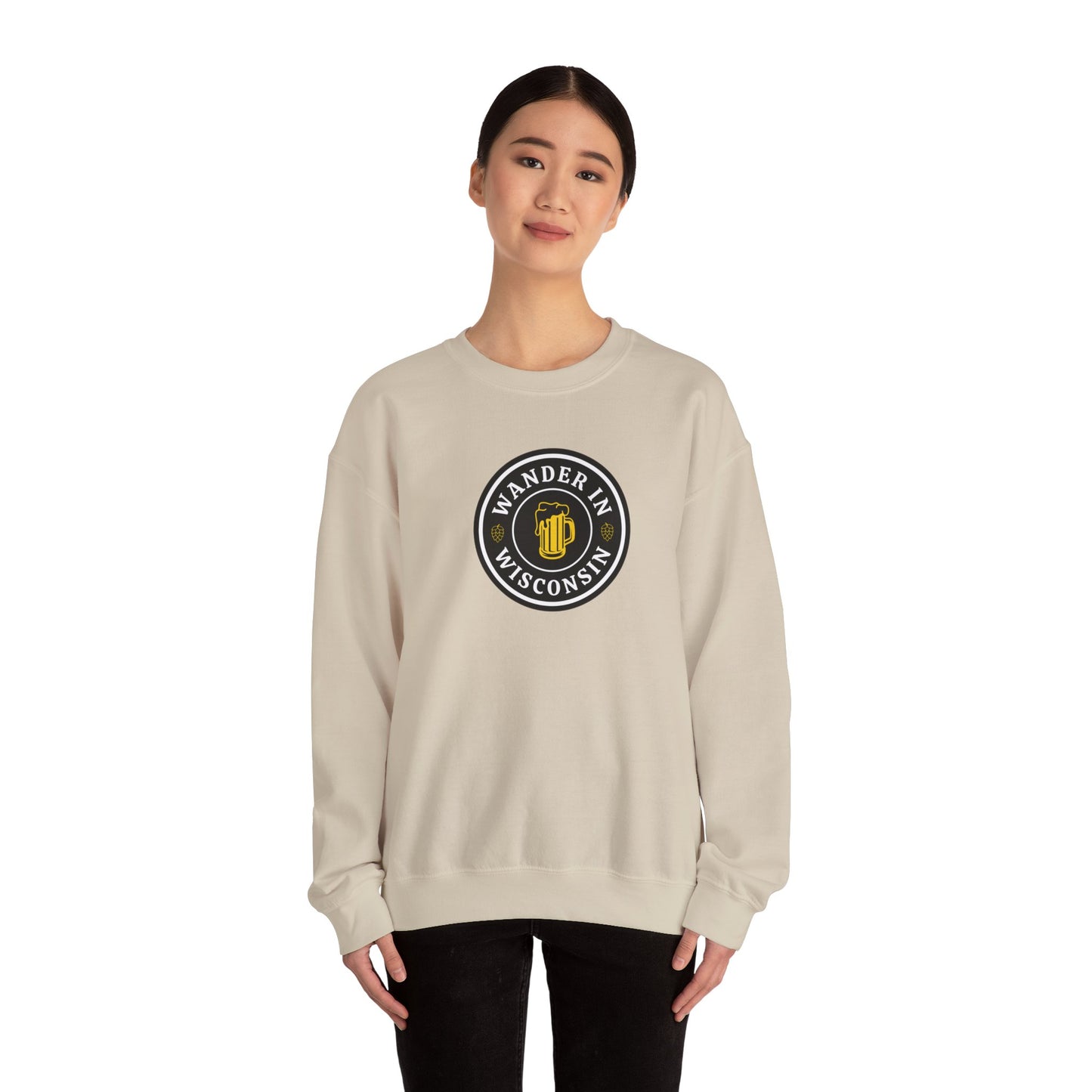 "Wander In Wisconsin" Crewneck Sweatshirt