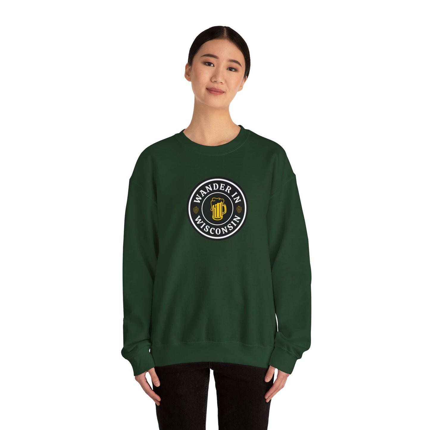 "Wander In Wisconsin" Crewneck Sweatshirt