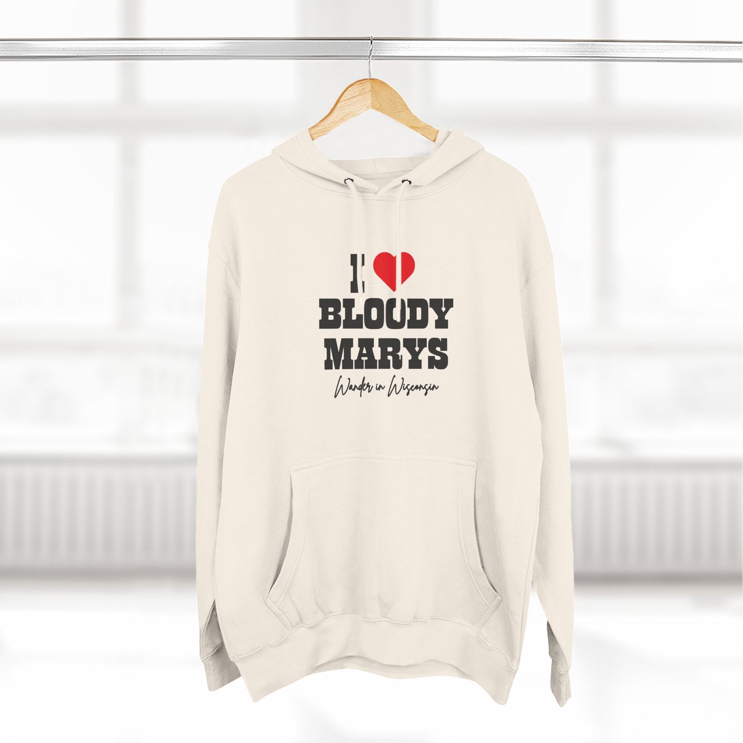 (White)"I Bloody Mary's" - Hoodie Limited Ed.