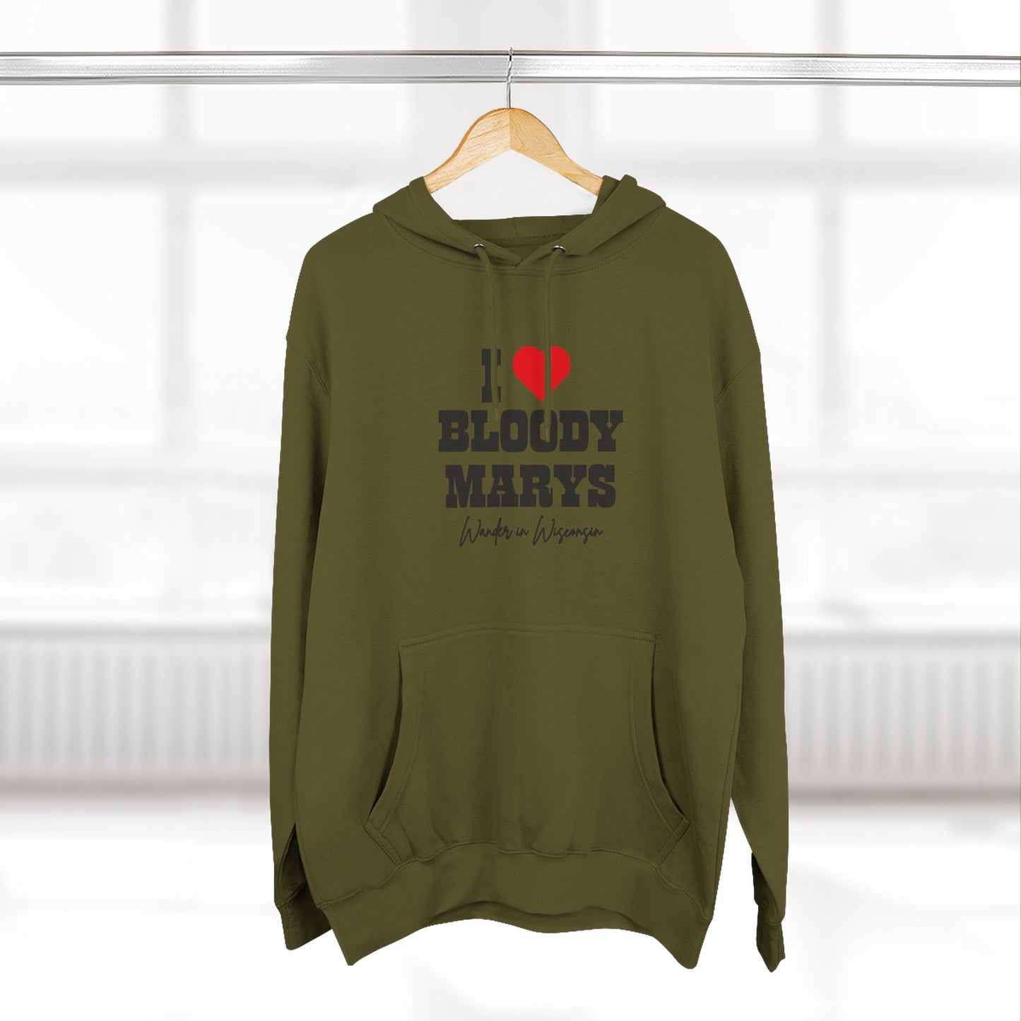 (White)"I Bloody Mary's" - Hoodie Limited Ed.