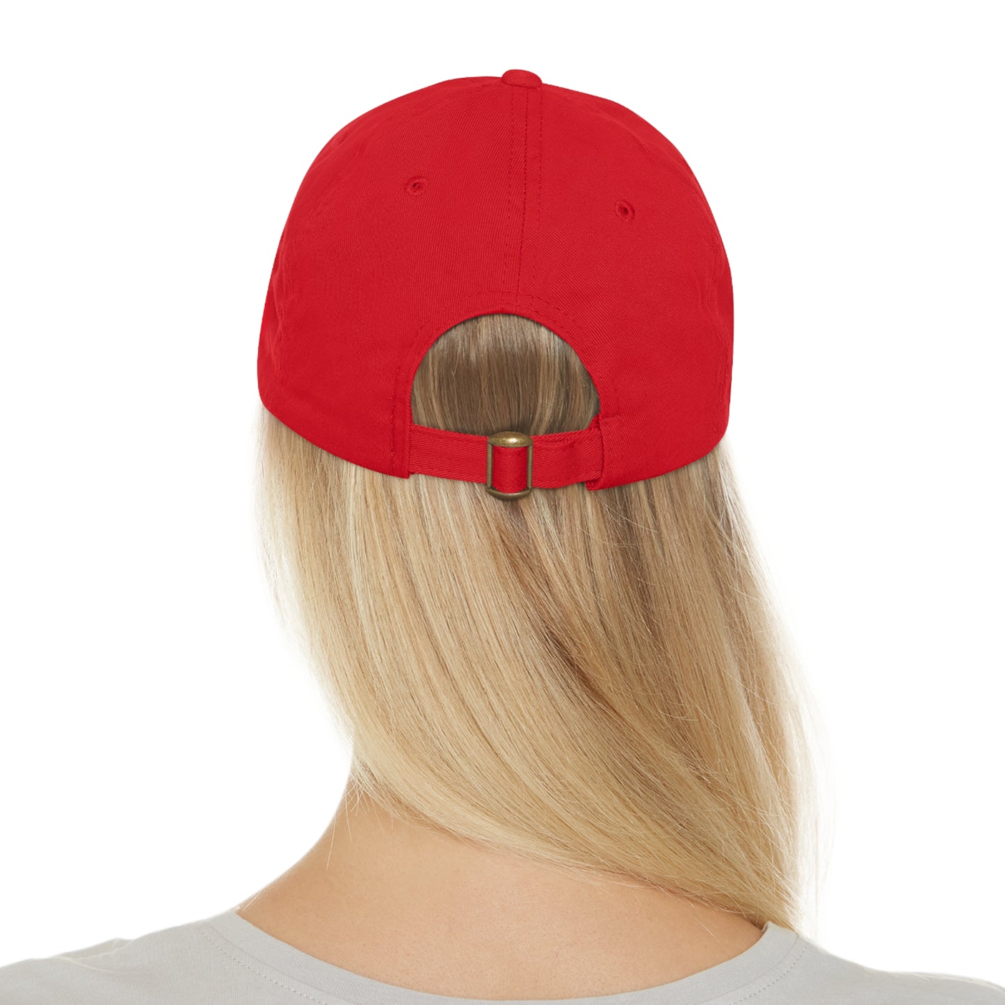 Wanderin Dad Hat with Leather Patch (Round)