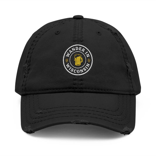 Limited Edition Wanderin Distressed Hat - Embroidered