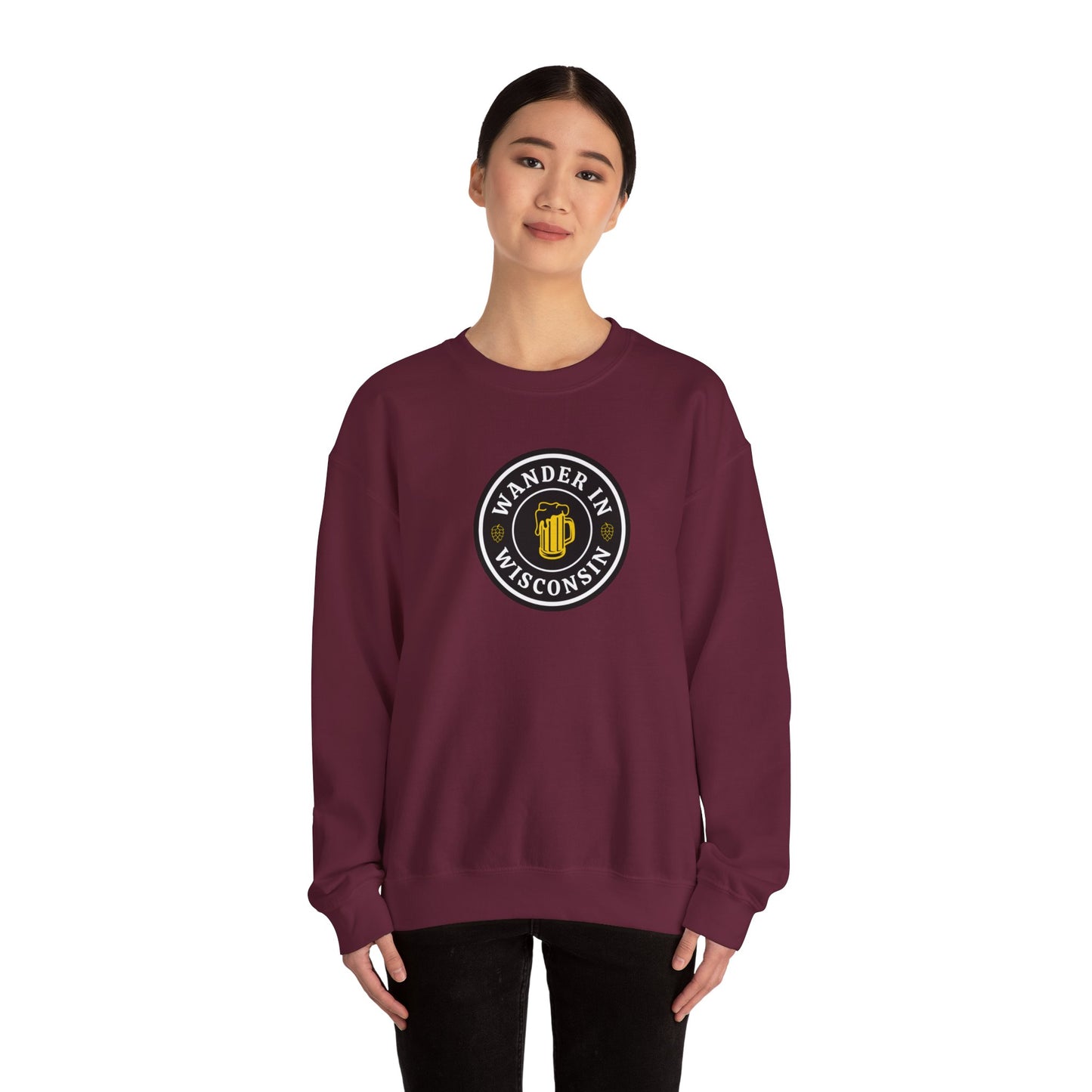"Wander In Wisconsin" Crewneck Sweatshirt