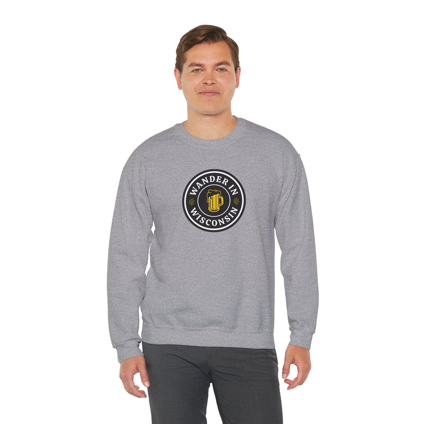 "Wander In Wisconsin" Crewneck Sweatshirt