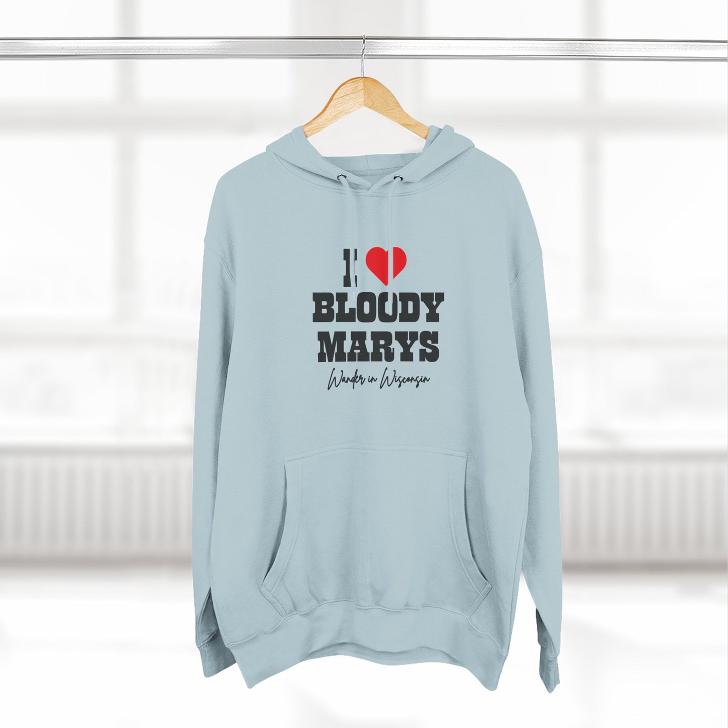 (White)"I Bloody Mary's" - Hoodie Limited Ed.